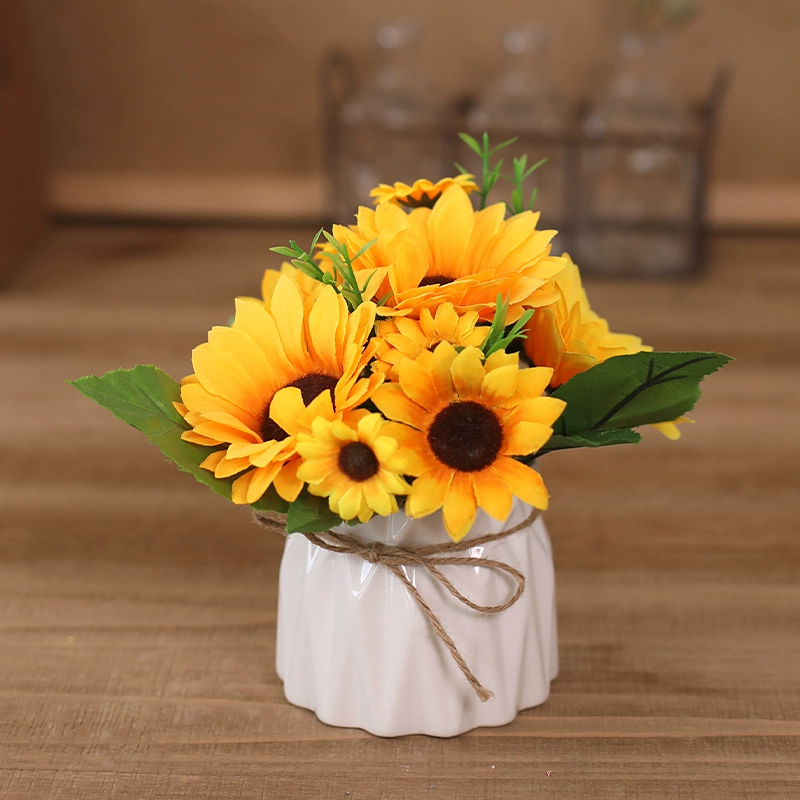 Nordic simulation flower decorative flower decorative flower room fake flowers fake flower plastic flower dining table flower bionic bionic flower bleaching flowers