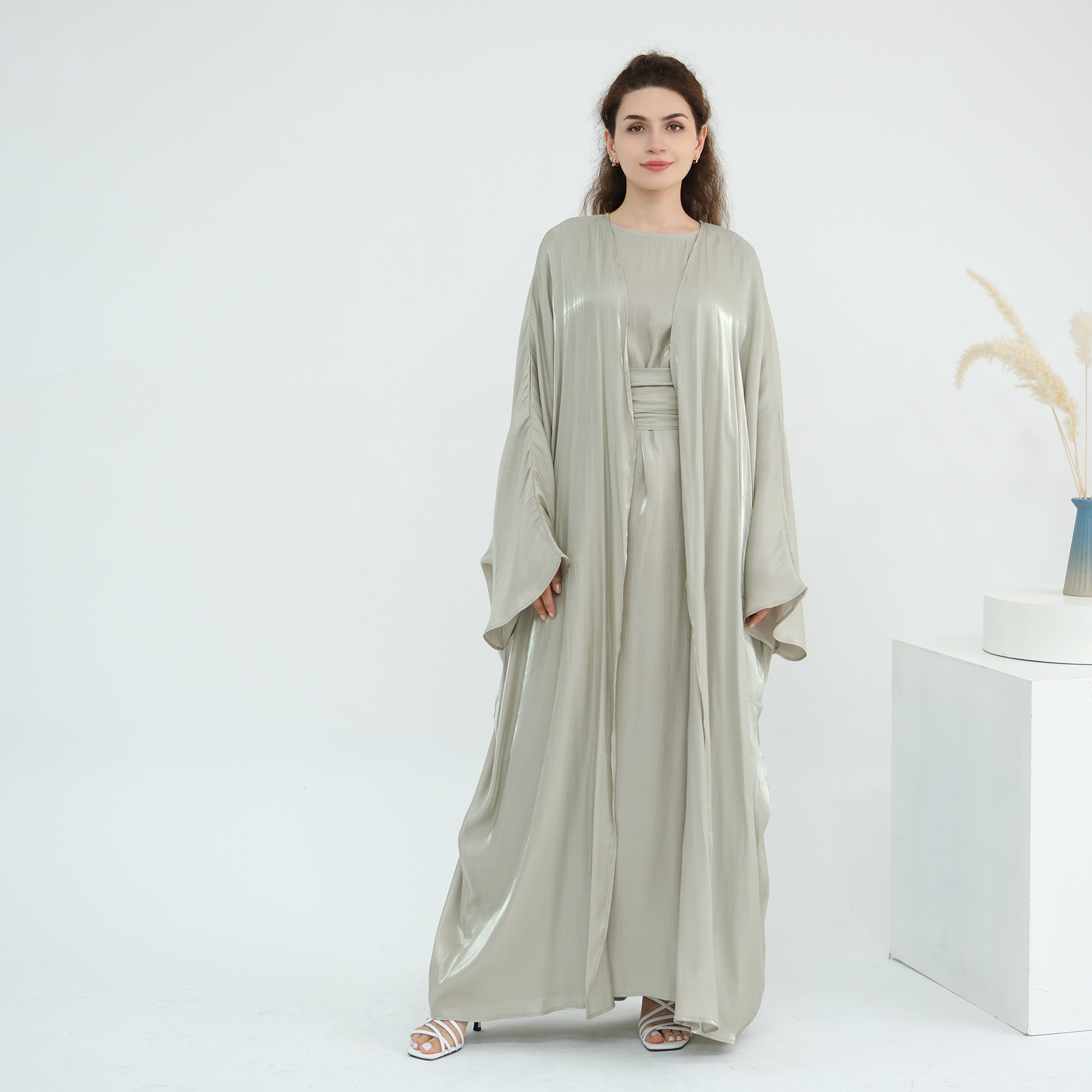Elegant Solid Color Two Piece Set LR808_voghion.com