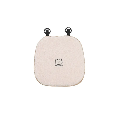 Non-slip Seat Cover Creative Cartoon – Seat cushion, seat cover - steam-velvet-bear-cushion-front