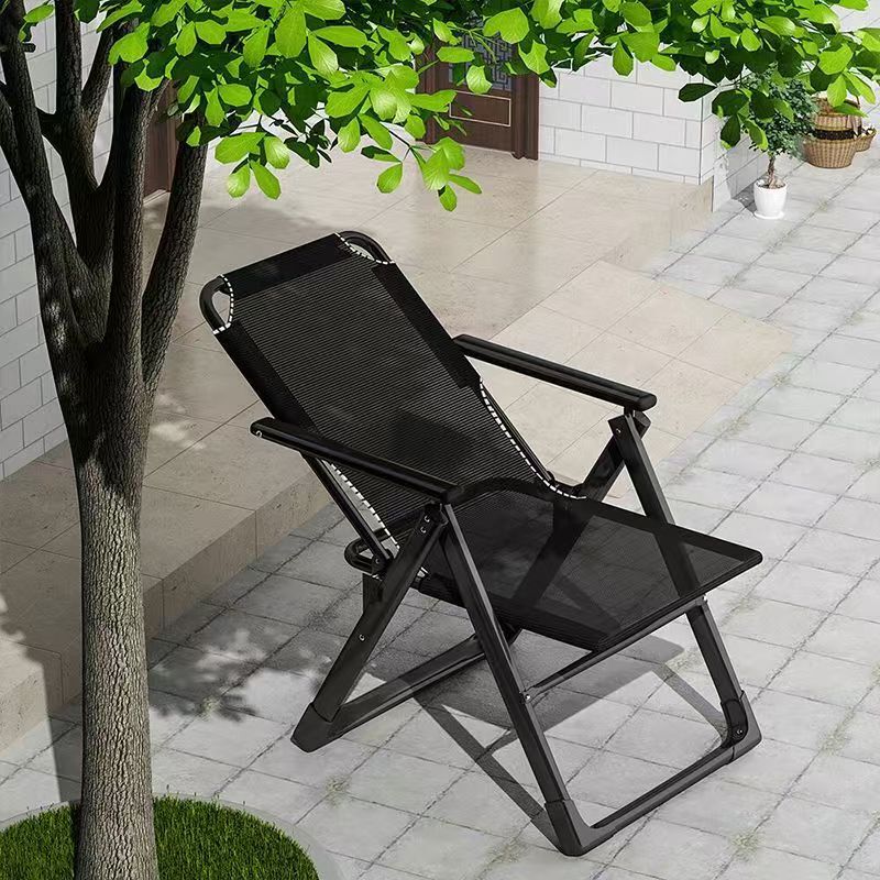 Nap Chair Recliner Folding Office Nap Bed Backrest Chair Lazy Home Balcony Leisure Computer Chair