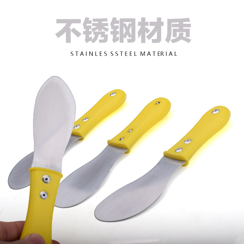 不锈钢外墙刮胶刀玻璃幕墙石材结构胶铲刮刀修边收边工具刮胶神器