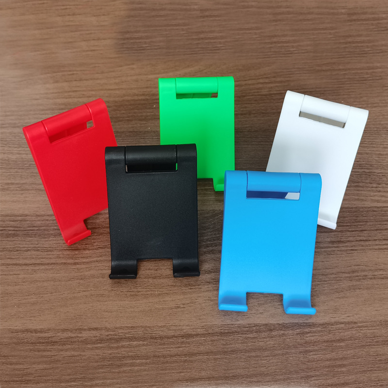 Creativo perezoso soporte de teléfono móvil de escritorio simple soporte de teléfono móvil de plástico plegable regalos al por mayor regalos se pueden imprimir LOGO