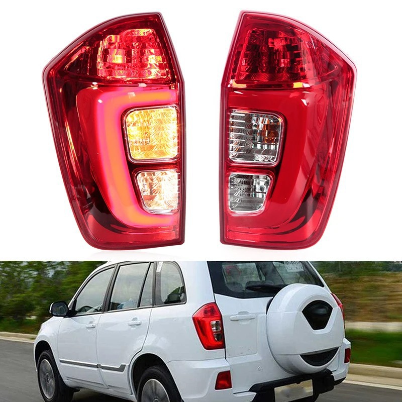 Suitable for Chery Tiggo 3 Rear Tail Light Assembly 14-22 Tiggo Rear Fog Lamp Left and Right Rear Bumper Light Tail Light Cover