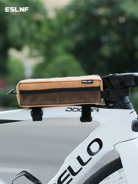 Factory Custom-Made Bicycle Front Tube Bag, Wear-Resistant and Dirt-Resistant Upper Tube Handlebar Bag, Oem Phone Bag, Odm Source