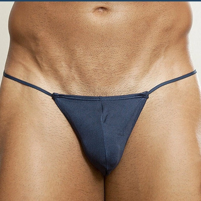 Men's Low-Waist Sexy Pocket Thong Multi-Color Triangle Pouch Underwear T-Pants