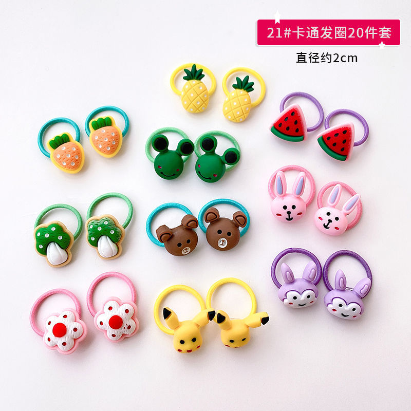 Niños pulgar pelo banda bebé pelo corbata pequeña banda de goma pequeña niña elástica grande no duele el pelo Pelo cuerda pulgar pelo banda femenina