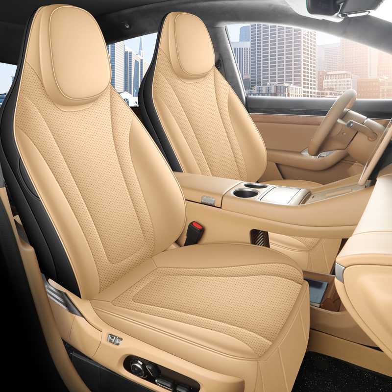 Universal Seat Cushion for Luxeed R7 2026 Four Seasons Universal Full Surround (Modelə uyğun (Original) oturacaq örtükləri) - note-car-model-year-rear-row-half-cover