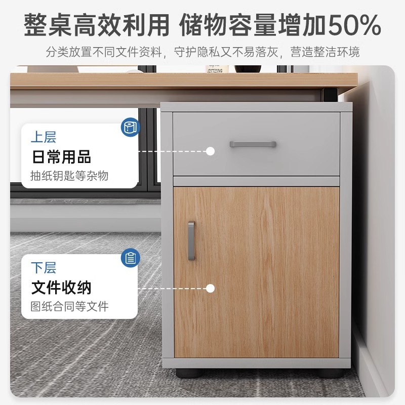 Escritorio del personal Escritorio de oficina simple y moderno