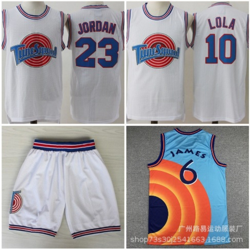 Big Slam Dunk Sports Basketball Jersey Joe's 23 Jersey Embroidered James 6 Basketball Vest Men's Basketball Shorts