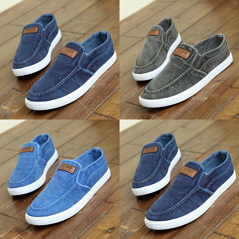 Spring men's canvas shoes, sneakers, tre...