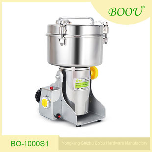 Swing Household DIY Kitchen High-power Grinder 1000g Grinder Dry Medicinal Materials Powder Tool Dry Food Grinding Powder