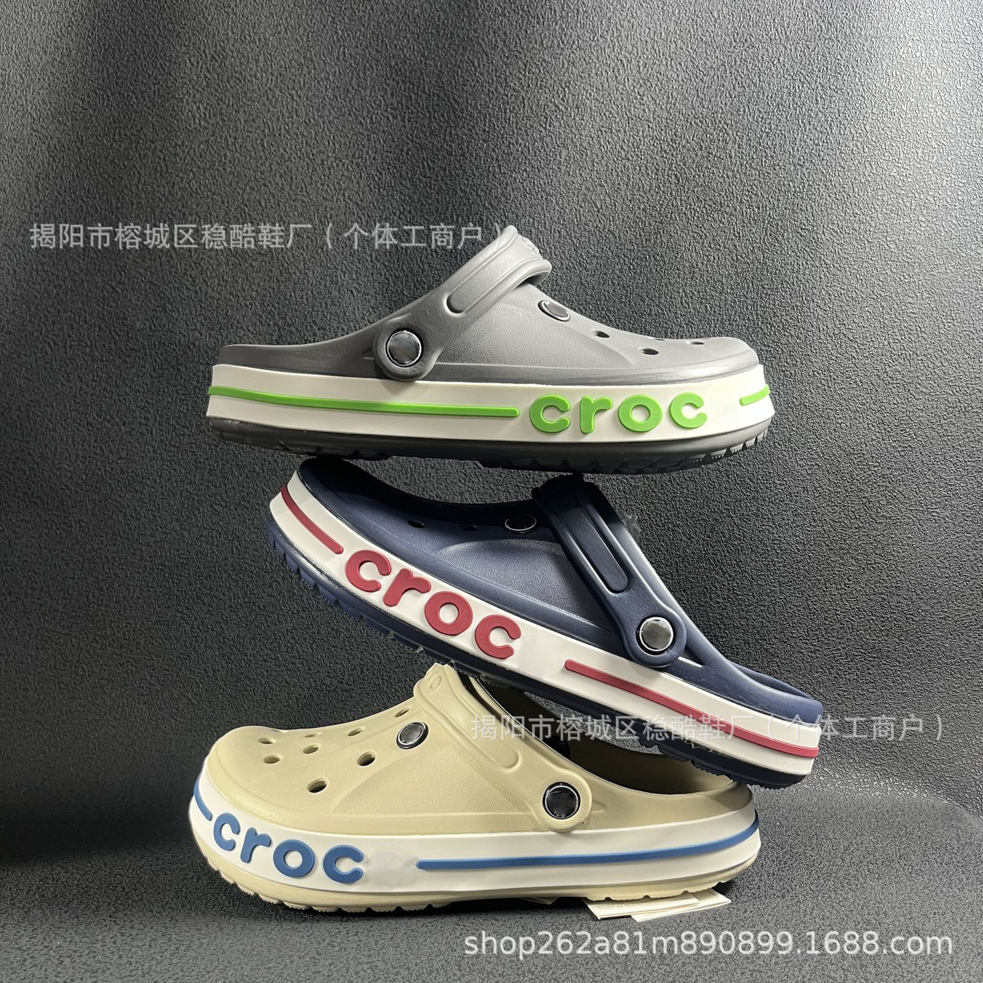 Cross New Beja Clogs Crocs Summer Couple Outer Wear Casual Non-Slip Toe Sandals Breathable