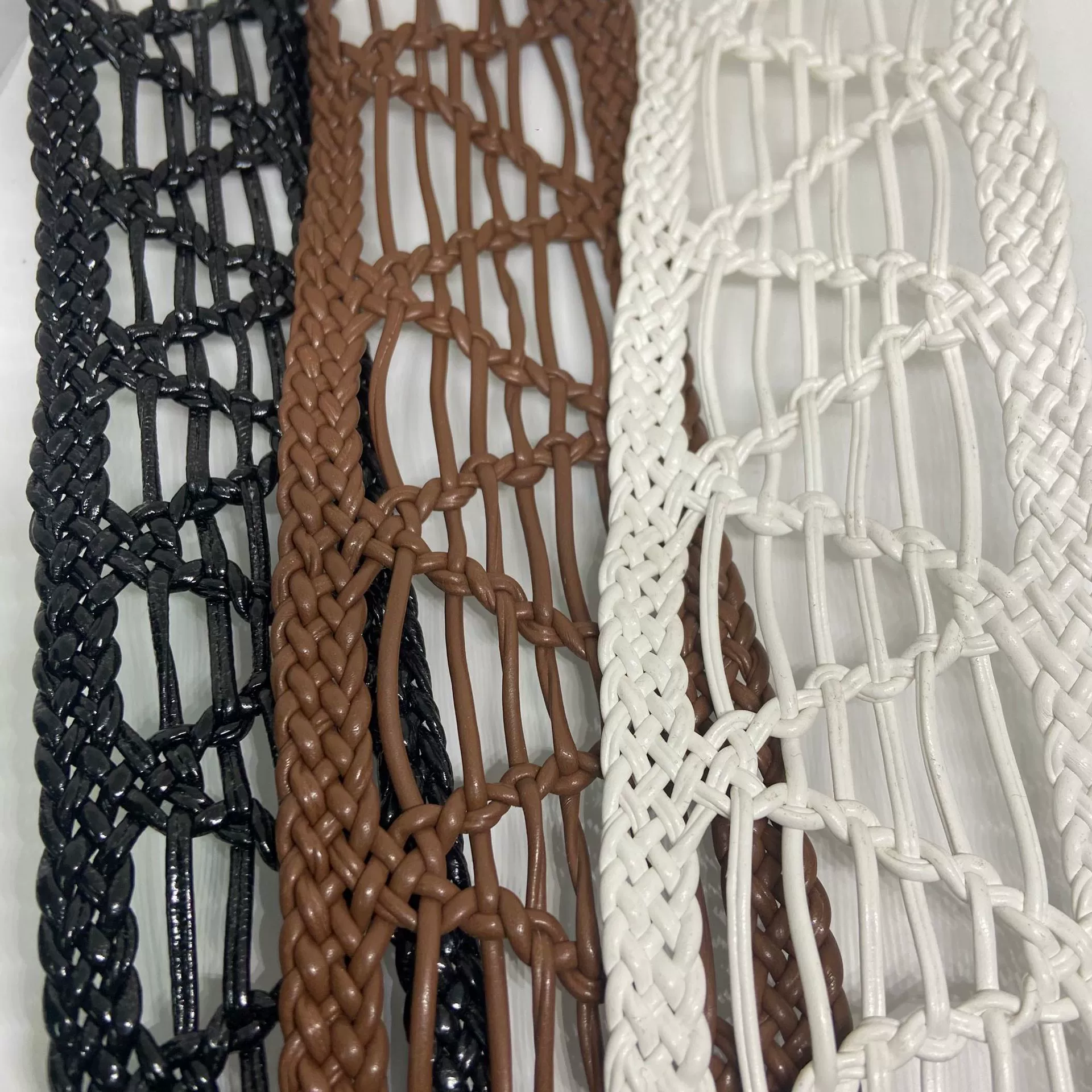 PU кожаный станок для плетения сандалий четыре в одном