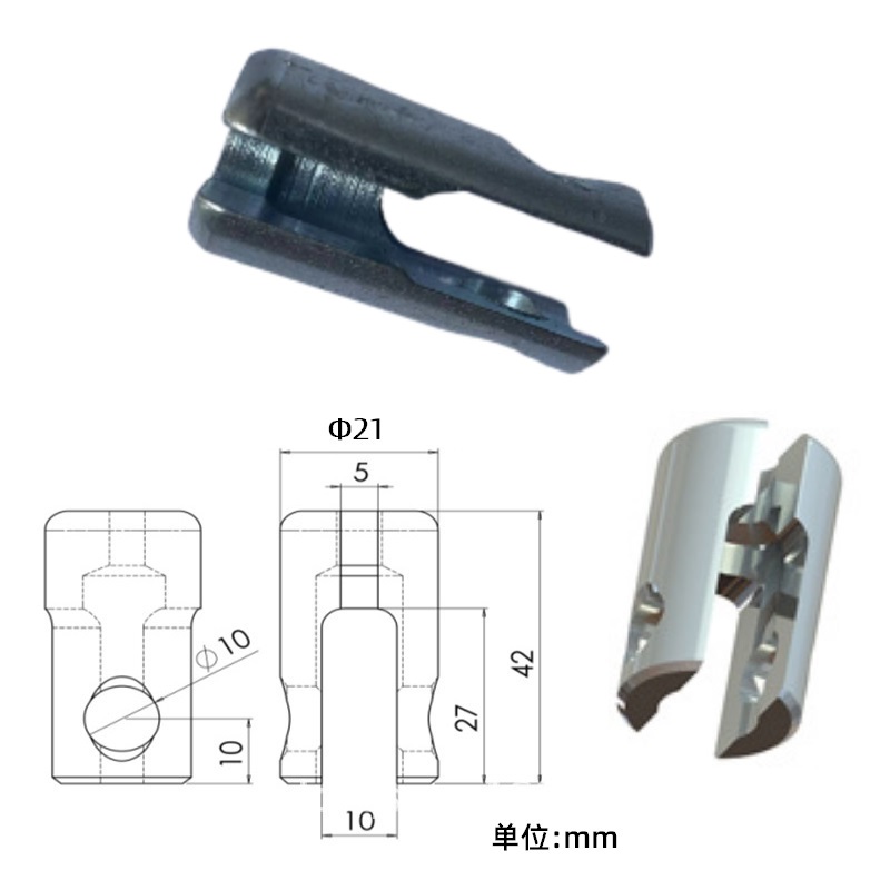 Accesorios de cuerda de acero de gimnasio mantenimiento de cable de cable de cable personalizado terminal de conexión de abrazadera de bloqueo de contrapeso