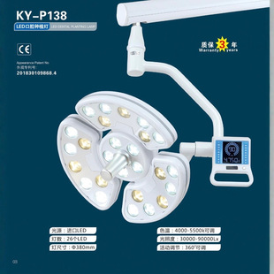 Dental implant shadowless lamp dental LED pet medical cosmetic plastic surgery lamp petal lamp
