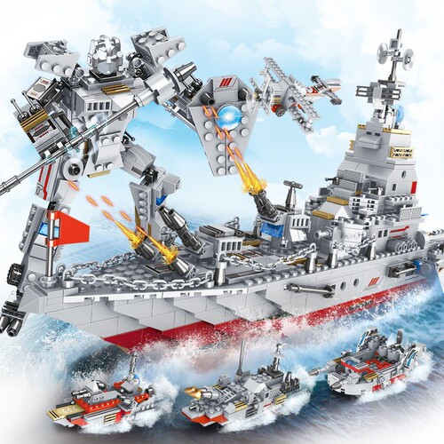 Lele Brothers Dropshipping Military Space Shuttle Building Blocks Compatible with Lego Puzzle Assembling Boy Toys