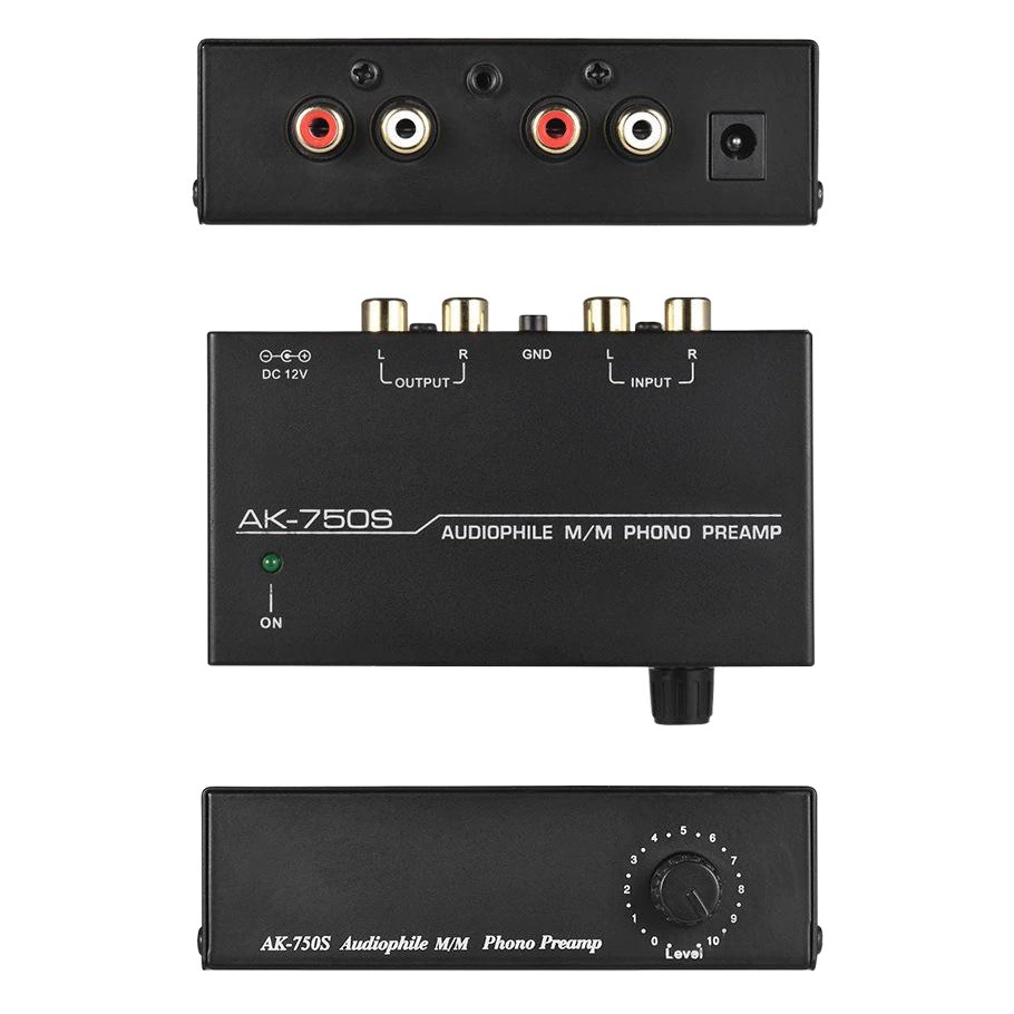 Phono предусилитель пение и воспроизведение проигрывателя предусилитель аудио усилитель