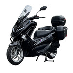 全新工厂直销户外150猛士三代踏板摩托车燃油国四电喷省油机车