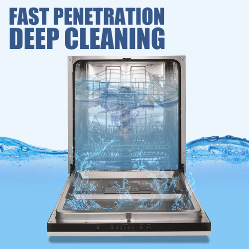 Jue-Fish Dishwasher Scale Remover and Grease Stain Cleaning Sheet, Dishwasher Cleaning Special Care Sheet