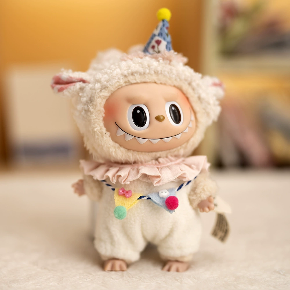 Кукла, мягкая модная игрушка для переодевания, 17см, детская одежда