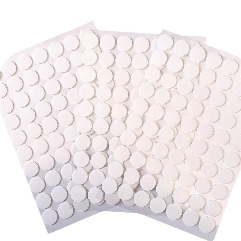 Нано двусторонняя лента прозрачная круглая двусторонняя лента высокая вязкость фиксированный крючок прочная бесследная лента оптом точечный клей