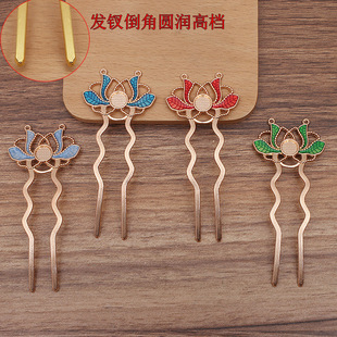 Alloy hair pin 28*38mm alloy (11305)