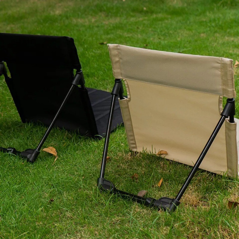 Silla de césped al aire libre silla de camping silla de ocio plegable ligera silla portátil parque de playa silla de césped perezosa