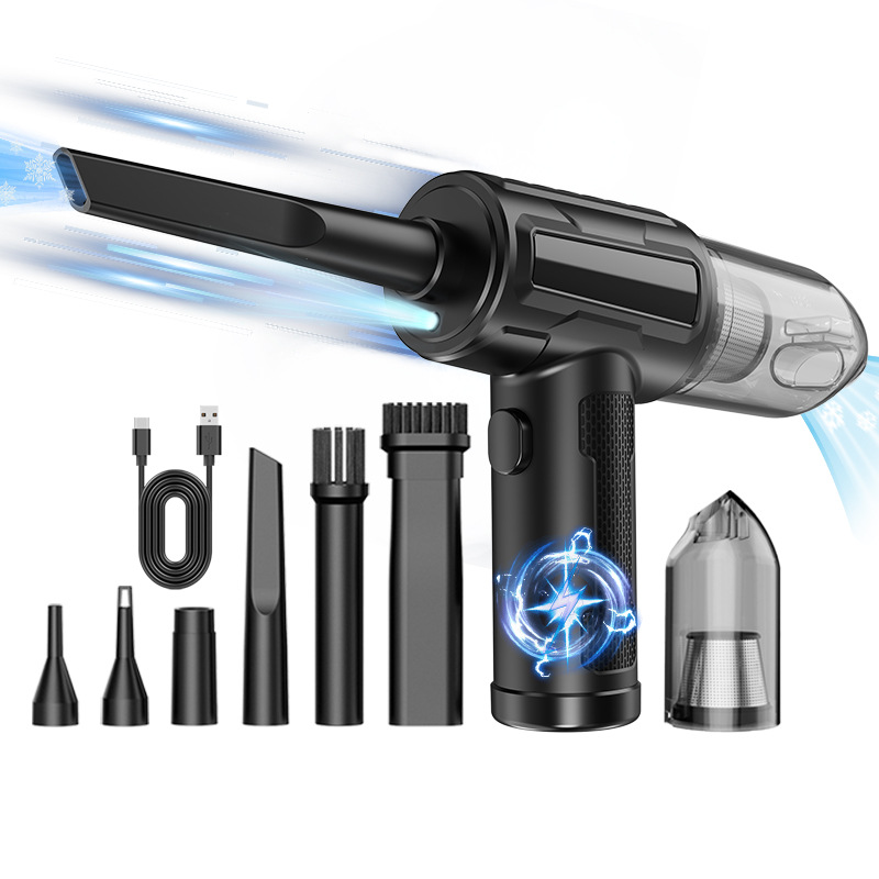 Nuevo coche inalámbrico colector de polvo portátil pistola de vacío de alta potencia de mano limpieza del hogar dos-en-uno soplador de polvo