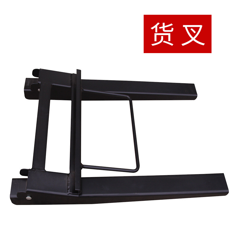 Vehículo elevadora hidráulico móvil plegable de carga y descarga tipo empuje manual de camión de barril de aceite multifuncional de brazo de elevación ligero de transporte eléctrico