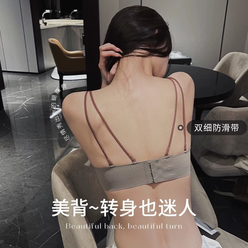 Белье, бюстгальтер push up, поддерживающий беспроводной бюстгальтер, увеличенная толщина