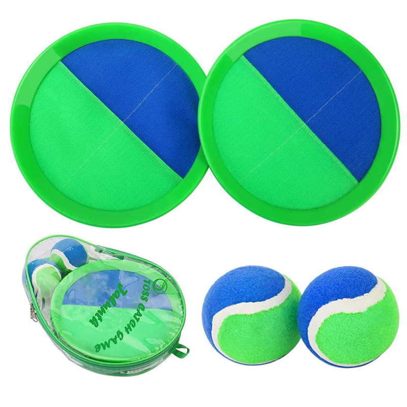 Cross-border Amazon Sports And Leisure Toys Sticky Racket Sucker Ball Sticky Ball Throwing Ball Children's Sports Toys