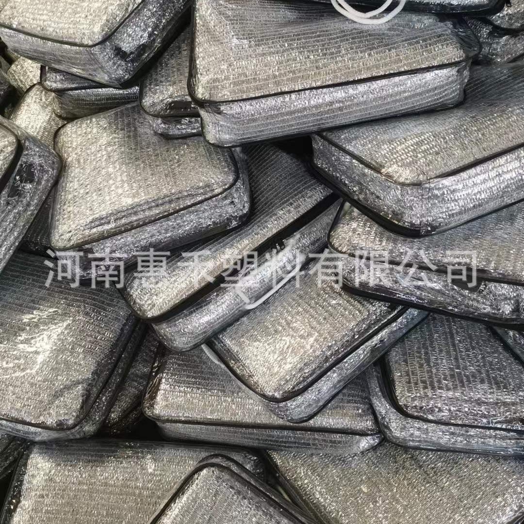现货3*4m80%铝箔遮阳网阳光房防晒隔热银色遮光玻璃房顶户外用