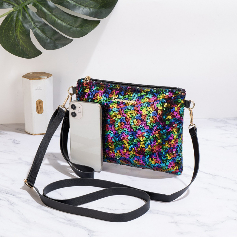 Bolso de mujer simple y creativo, bolso de moda, bolso de cambio de cuentas multifuncional, bolso de hombro portátil.