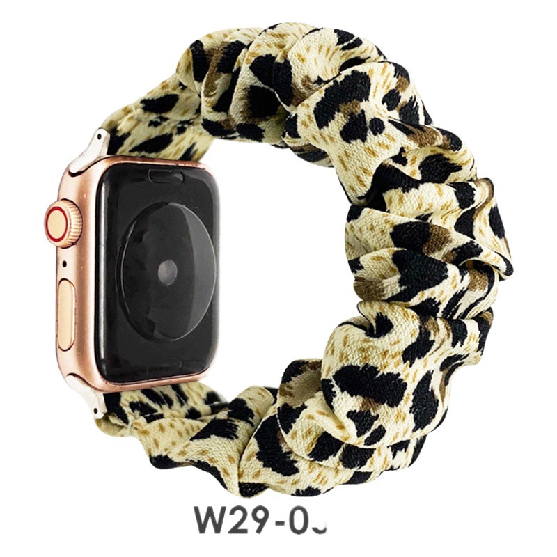 For Samsung bracelet VERSA Apple Watch large intestine elastic hair band strap manufacturers can be Wholesale