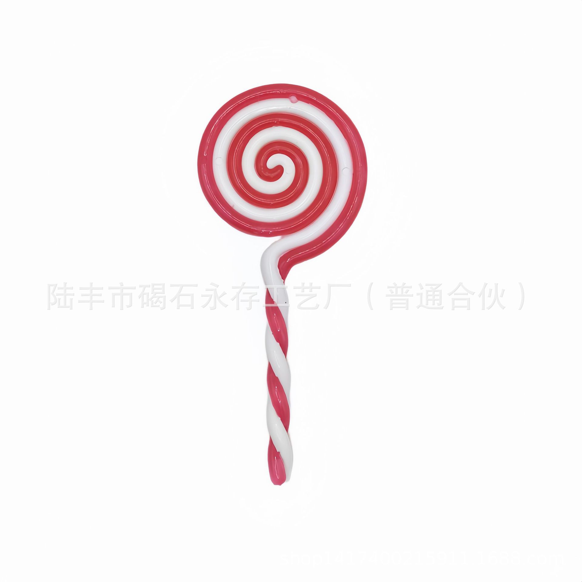 Precio de fábrica en stock acrílico artificial muleta decoración árbol de Navidad pequeña muleta acrílico caramelo colgante traje de Navidad