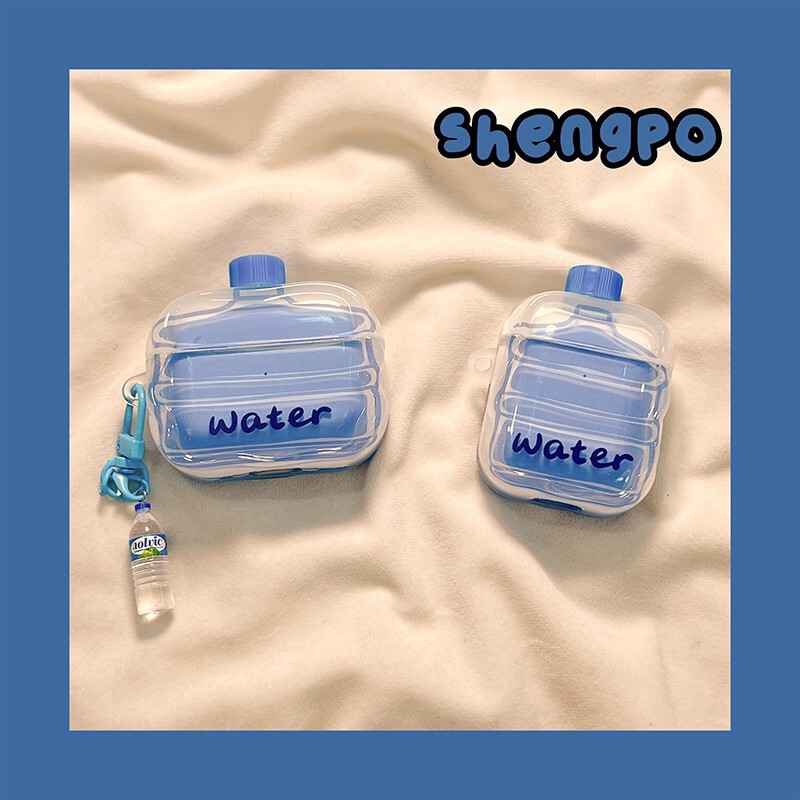 Ins Style Mineral Water Suitable for Airpodspro3 Apple Wireless Bluetooth Headphone Shell Airpodspro2 New Model