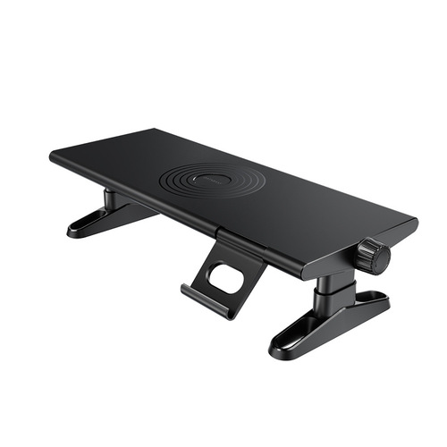Pavilion Monitor Stand Laptop Riser Adjustable Height Desk Mount Bracket No Installation Office Home Desk Organizer Wholesale