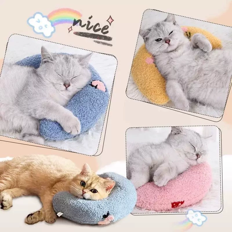 Мягкая подушка, с защитой шеи, увеличенная толщина,