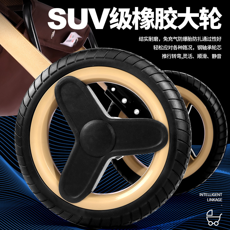 Cochecito de bebé Los recién nacidos pueden sentarse y acostarse