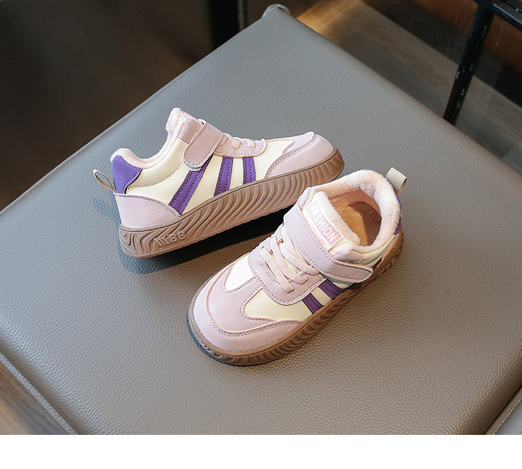 Winter Sport Sneaker Aus Samt Für Mädchen Und Schulkinder_voghion.com