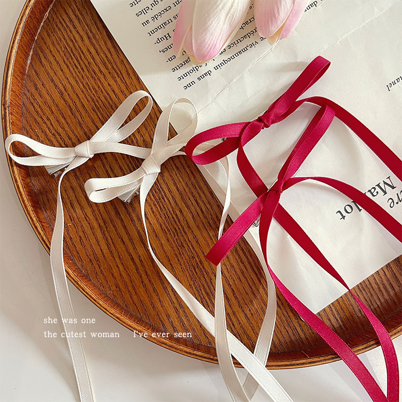 Super inmortal arco flotante clip para el cabello de verano de la frente de las mujeres clip para el cabello fruncado clip para el cabello de la dulce chica clip para el cabello de boca de pato tocado