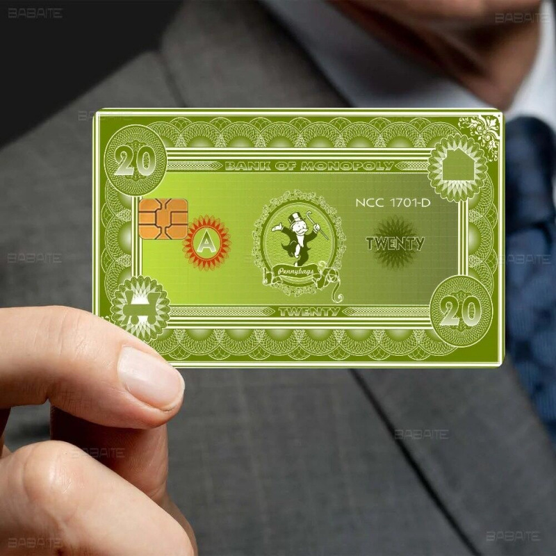Calcomanía Impermeable para Tarjetas Bancarias de PVC Impermeable y Antideslizante para Tarjetas Bancarias