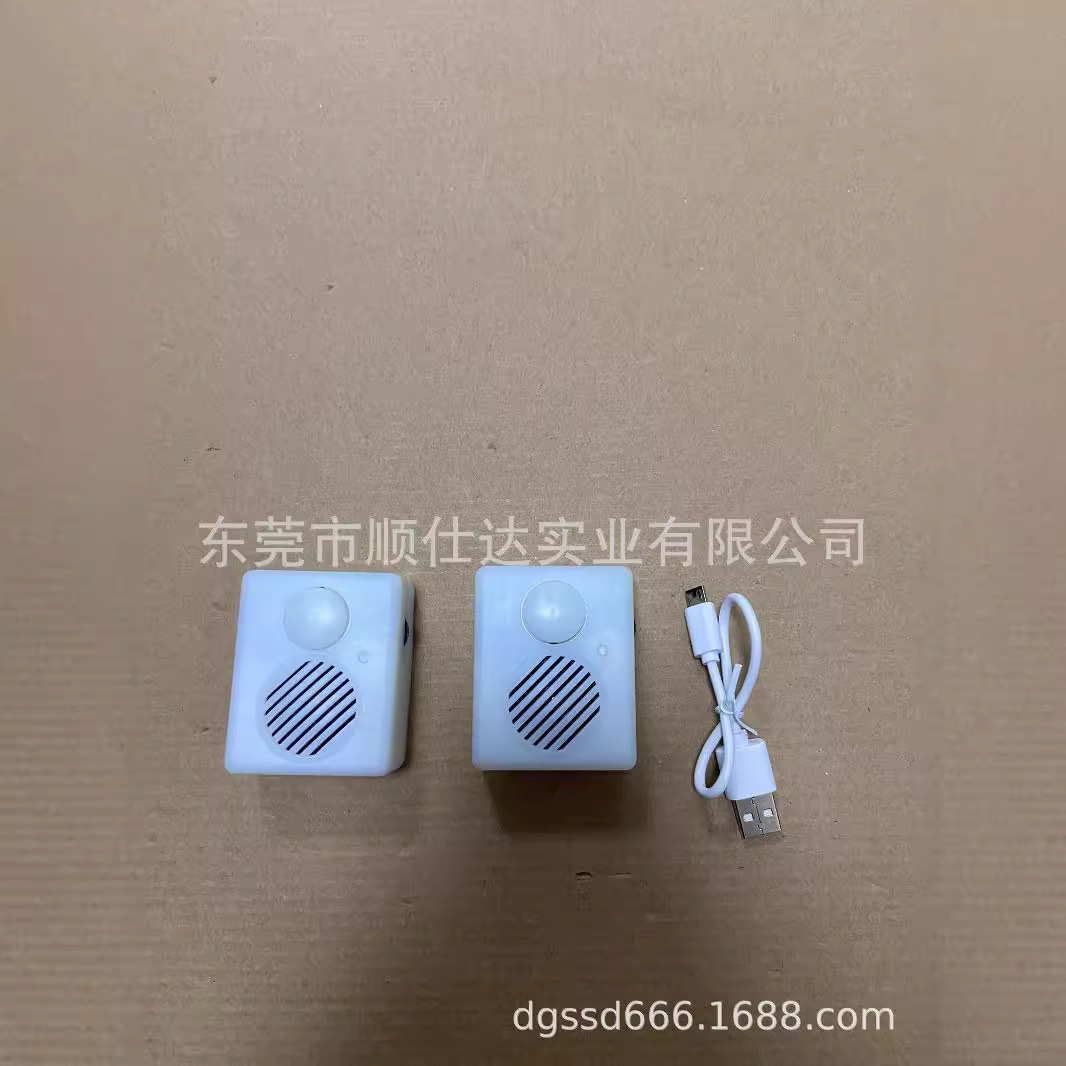 Caja de sonido de extrusión pequeña y mediana accesorios de grabación caja de grabación juguetes de música caja de grabación creativa pegatina de grabación