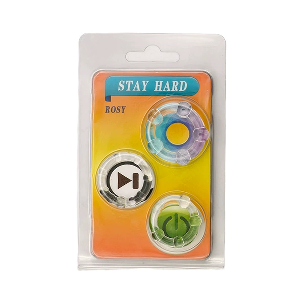Bead ring transparent blister
