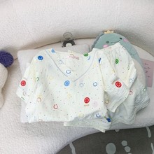 睡衣女夏季新款ins日系可爱短袖两件套薄款家居服一件代发