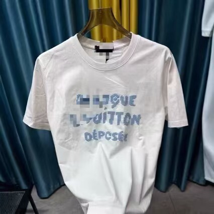 Cross-Border·Authentic Version·Embroidery·High-End Version·Luxury Trendy High-Weight Pure Cotton Short Sleeve T-Shirt for Men and Women Cross-Border·Authentic Version·Embroidery·High-End Version·Luxury Trendy High-Weight Pure Cotton Short Sleeve T-Shirt for Men and Women
