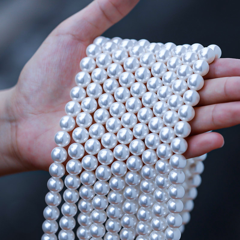 メーカーは南洋貝珠貝殻珠2-12mm施家真珠ビーズ散珠diyアクセサリー卸売りを提供しています。