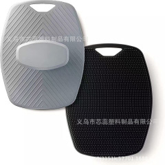 亚马逊新款椭圆形硅胶洗澡刷便携式硅胶洗头刷婴儿搓澡刷