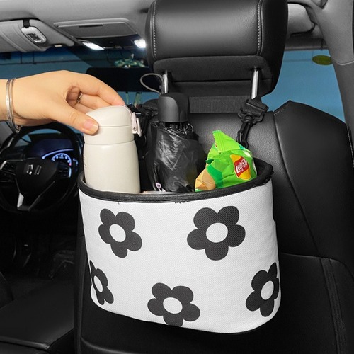 Car car ins car storage car tissue box hanging bag car back seat storage bag trunk storage artifact