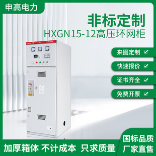 Hxgn15-12 High-Voltage Switchgear Substation Sf6 Ring Network Cabinet with Switch Cable Branch Box Complete Set of Gas-Filled Cabinet